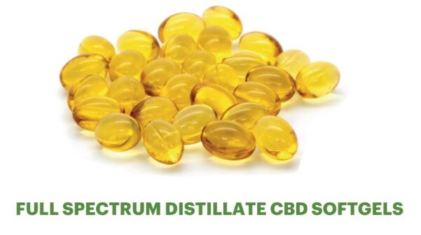 Planta Rx Full Spectrum Distillate CBD Soft Gels (30 ct. )
