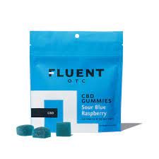 Fluent Gummies Sour Blue Raspberry