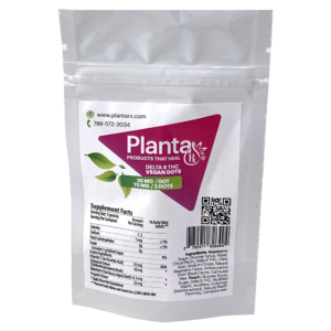 Planta Rx D8 VEGAN Gummies 1000 mg 4oz – 25 mg each