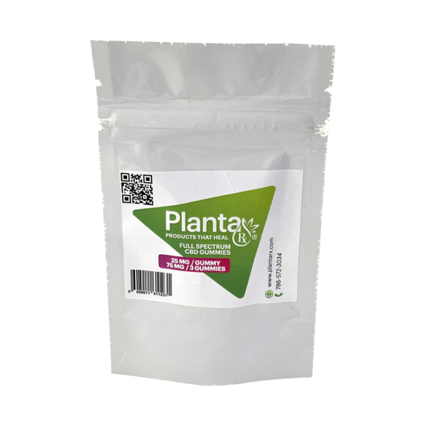 Planta Rx CBD Gummies  Sample Bag  75 mg