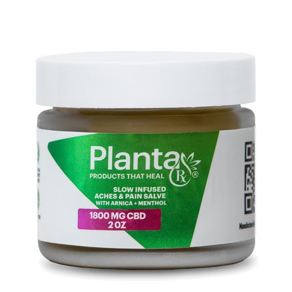Planta Rx Slow Infused Pain Cream 1800mg with Arnica + Menthol 2 oz