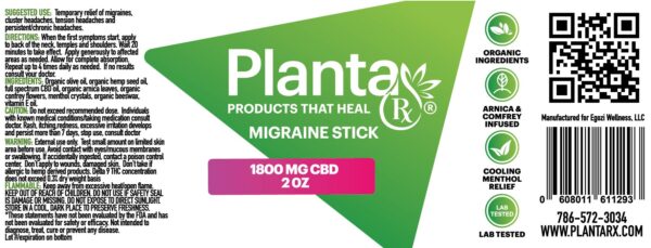 Planta RX Migraine Stick