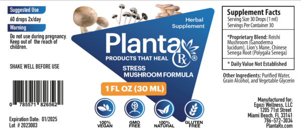 PlantaRx®  Functional Mushroom  Extracts