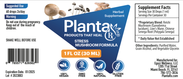 PlantaRx®  Mushroom Formula Extracts
