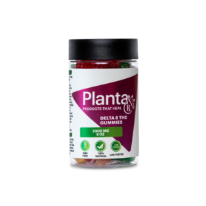 Planta Rx Delta 8 THC Gummies 2000mg; 8 oz; 80 pieces