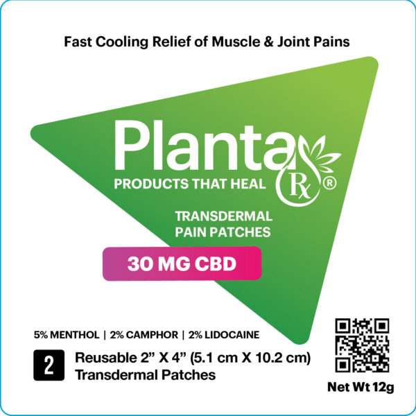 Topical CBD Pain Patch (THC-Free)